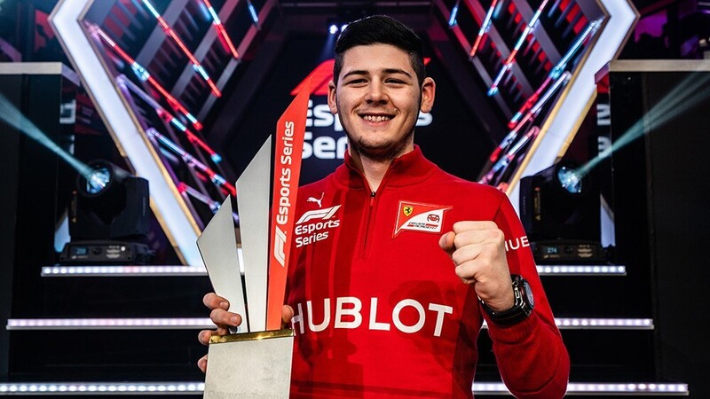 Ferrari e David Tonizza campioni della F1 Esports Series 2019