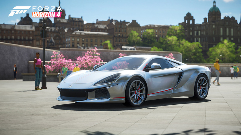 Forza Horizon 4 inverno: ATS GT 2018 e McLaren MP4-12C