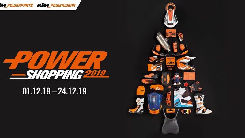 Idee regalo? Ci pensa KTM con il PowerShopping