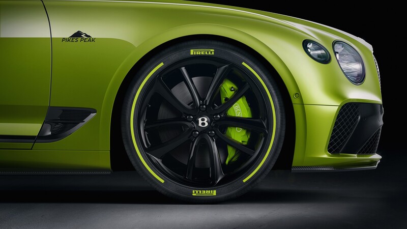 Dettagli speciali per le 15 unità della Continental GT Pikes Peak Racing