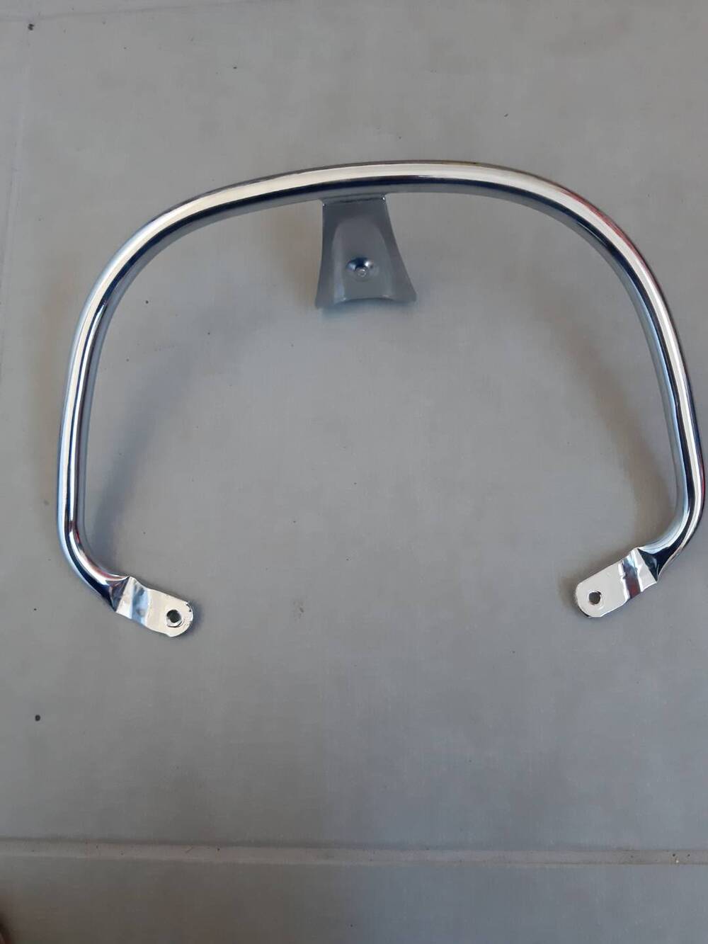 MANIGLIA SELLA TELAIO CROMATA PIAGGIO Vespa primav