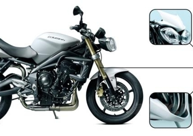 Triumph Extra: accessori per Street Triple e Street Triple R inclusi nel prezzo