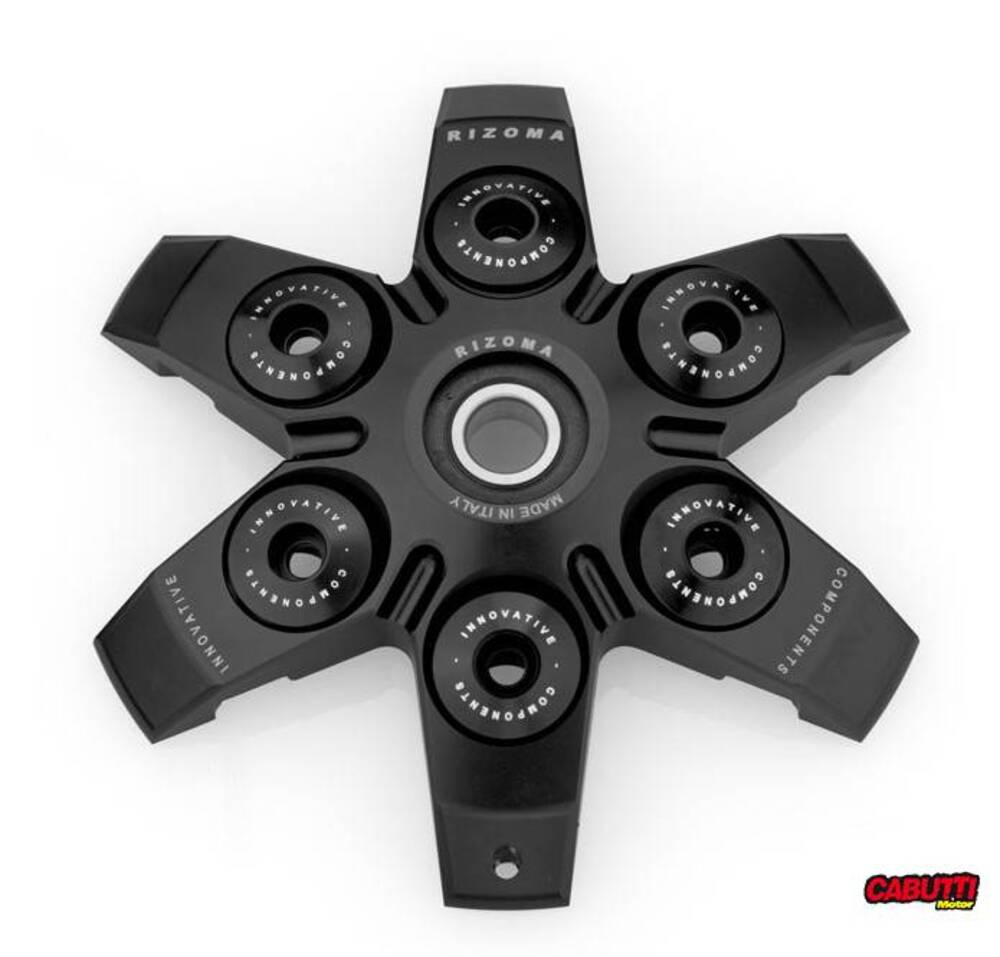 Piatto Spingi Disco Rizoma modello ZDM036 black