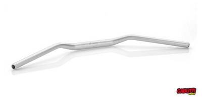 Manubrio Alluminio Conico 22-29 Rizoma Piega Alta