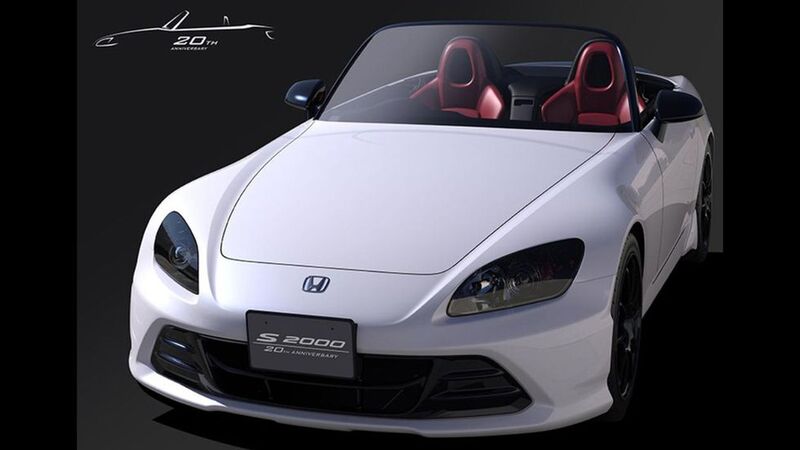 Honda S2000 20th Anniversary: accessori speciali per la spider Jap