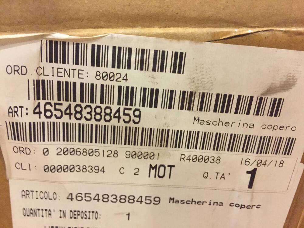 Mascherina Coperchio Valigia Bmw K 1600 Bagger (3)