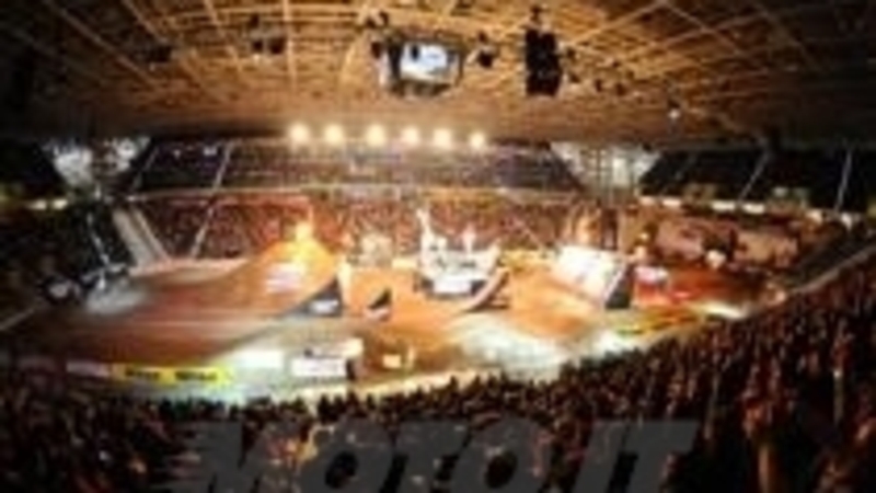 Night of the jumps. MX Freestyle a Torino