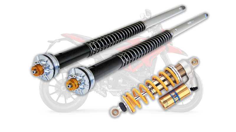 &Ouml;hlins e Andreani per la Ducati Hypermotard 950