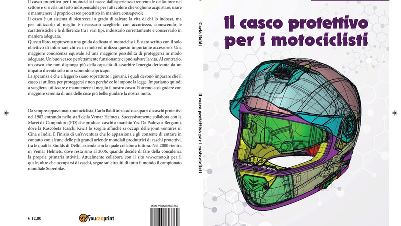 Il casco protettivo per i motociclisti