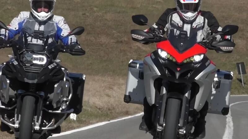 BMW R 1250 GS Adventure vs Ducati Multistrada 1260 Enduro