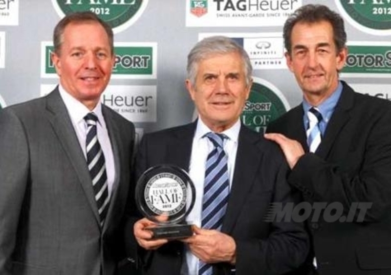 John Surtees e Giacomo Agostini nella Hall of Fame