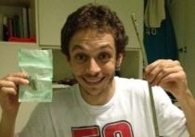 Valentino Rossi e il chiodo dell'incidente del Mugello