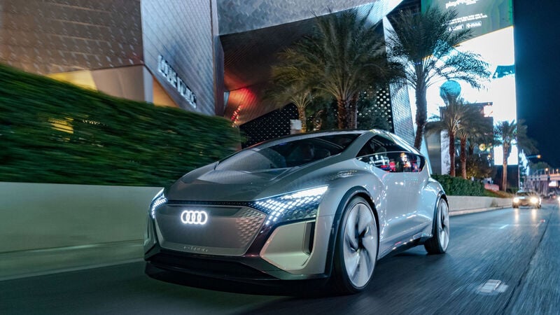 Audi AI:ME, al CES la concept che si controlla con lo sguardo