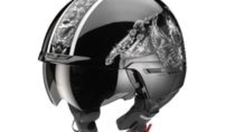 Casco jet Scorpion EXO 100 Skull