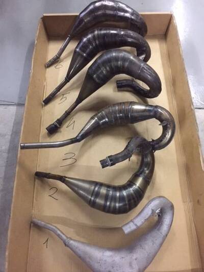 Marmitte per HM50 enduro/motard MARMITTE ARTIGIANALI