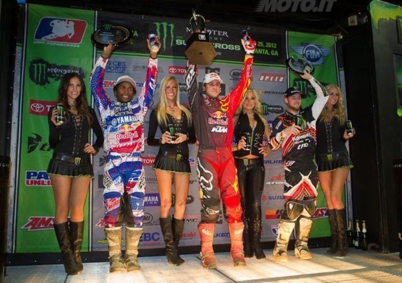 Supercross. Ryan Dungey vince ad Atlanta