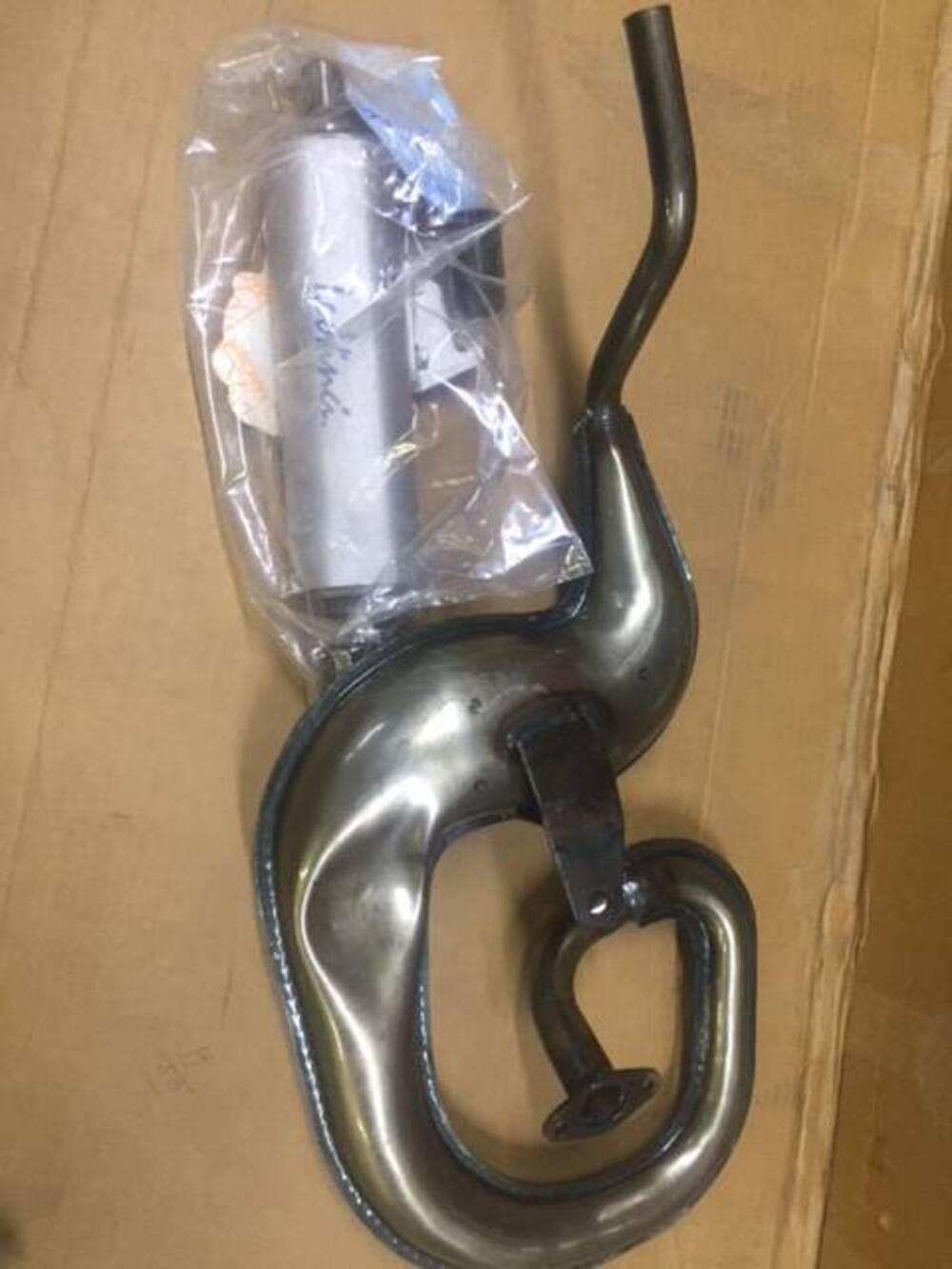 Marmitta LEOVINCE per Garelli Team