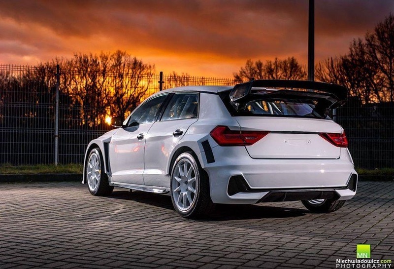 L&#039;Audi A1 in versione da rally