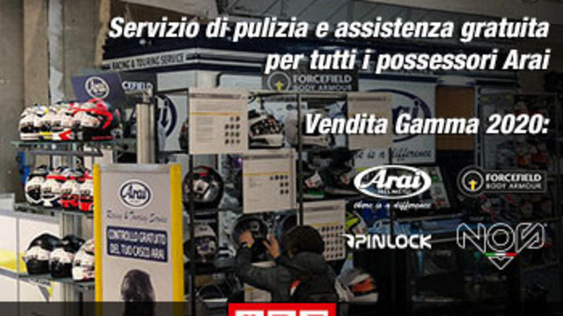 BER Racing Europe: Arai al Motor Bike Expo di Verona