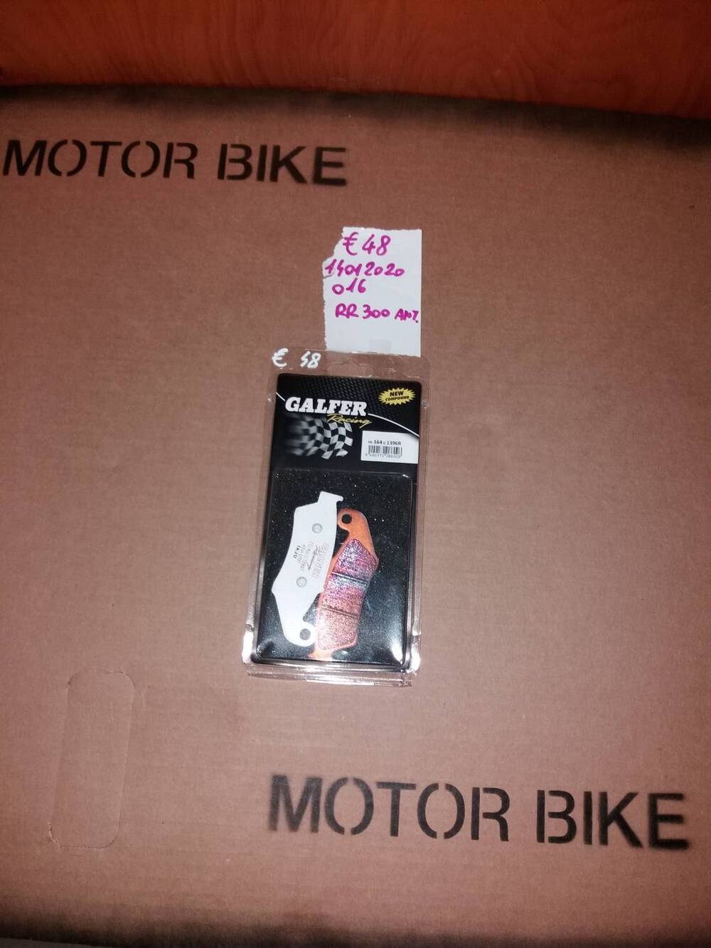 Pastiglie freno posteriore RR 300 2020 GALFER FD16