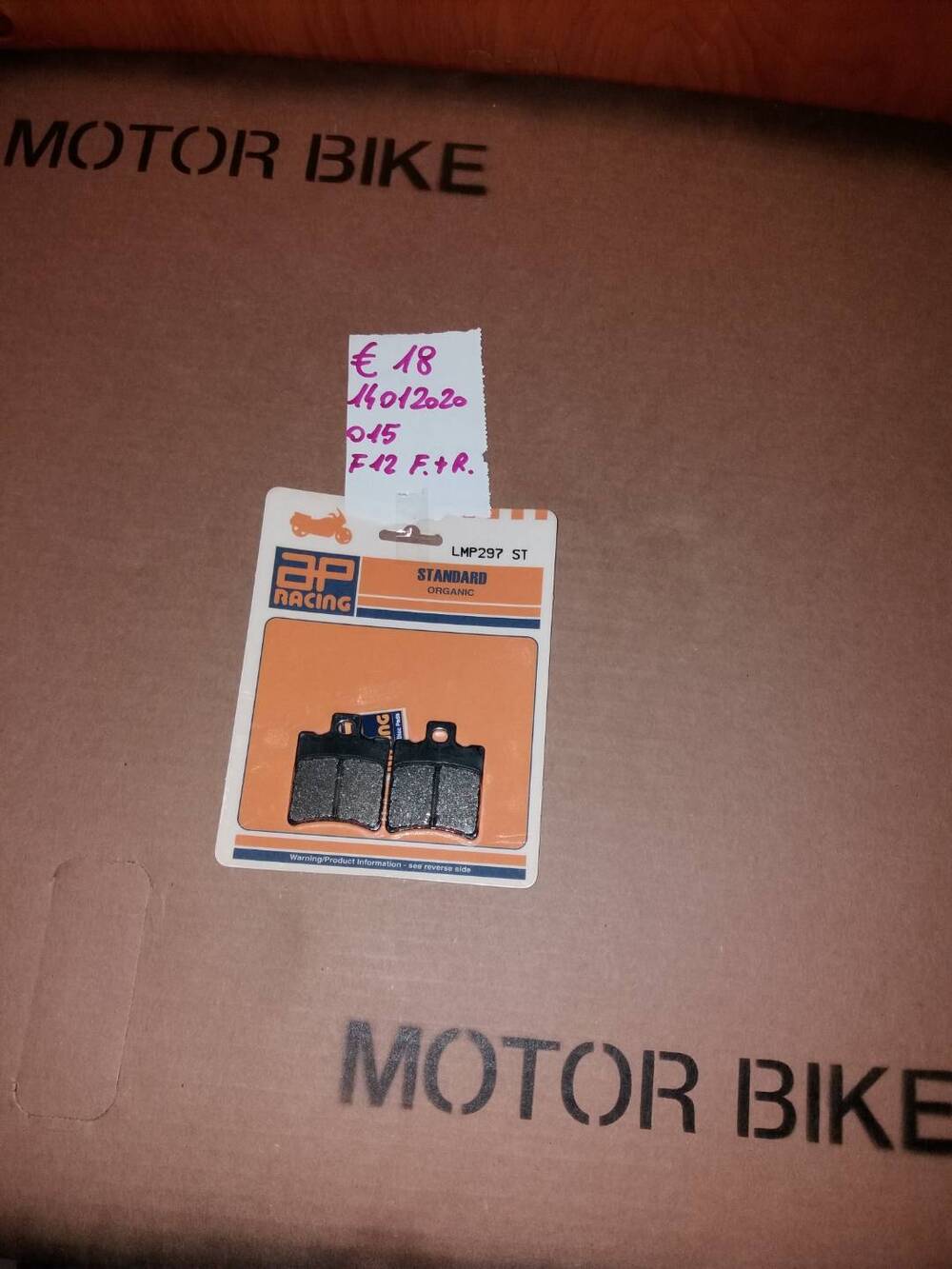 Pastiglie freno AP RACING LMP 297 ST Galfer