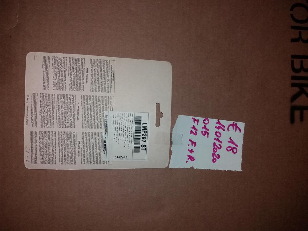 Pastiglie freno AP RACING LMP 297 ST Galfer (2)