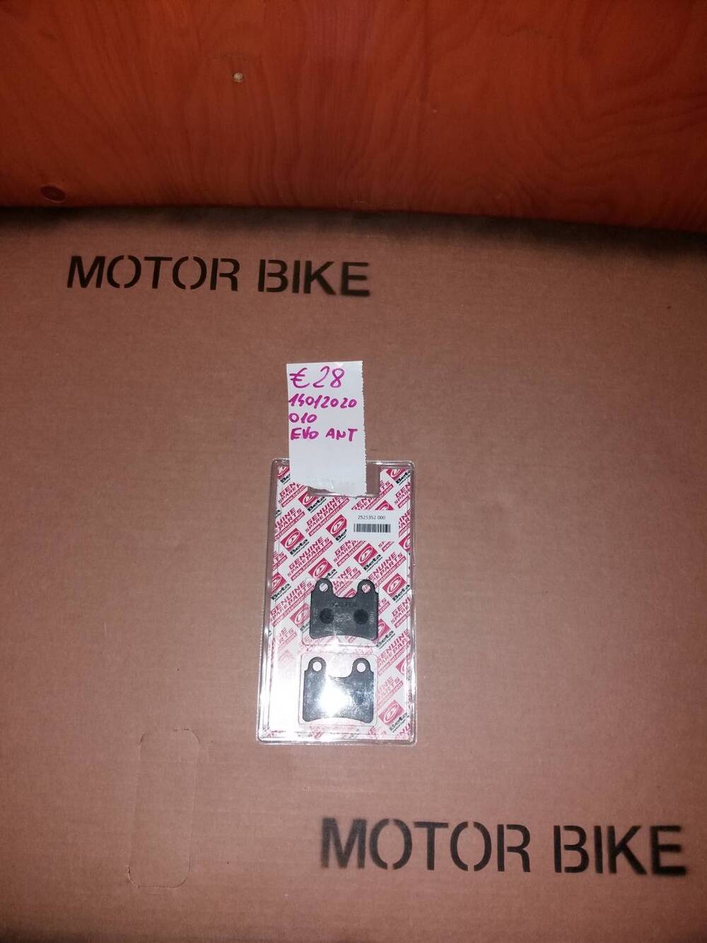 Pastiglie freno anteriori Beta Evo Galfer