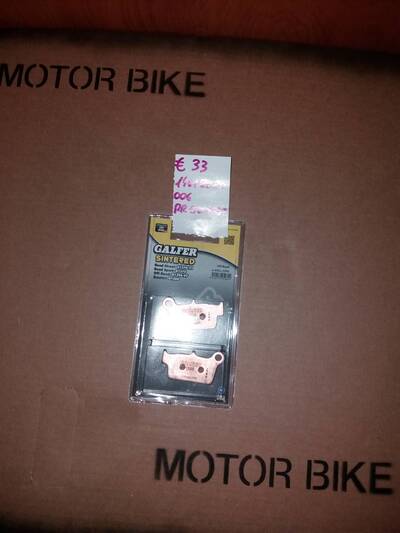 Pastiglie freno posteriore GALFER FD162G1054