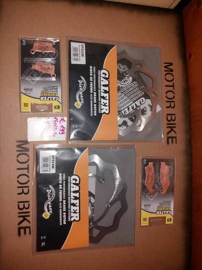 Kit dischi freno e pastiglie Beta RR 300 2020 Galfer