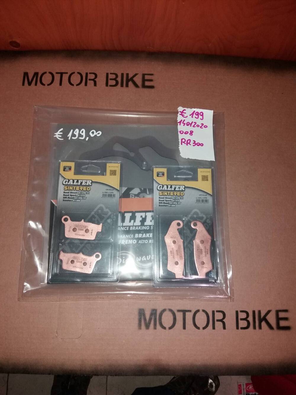 Kit dischi freno e pastiglie Beta RR 300 2020 Galfer (2)