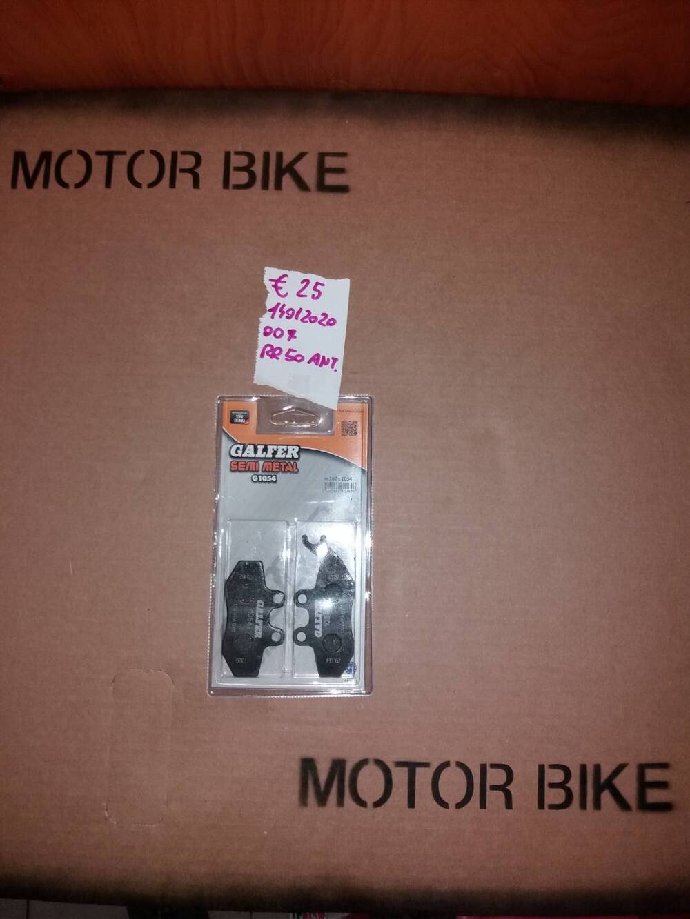 Pastiglie freno ant.GALFER FD456G1396