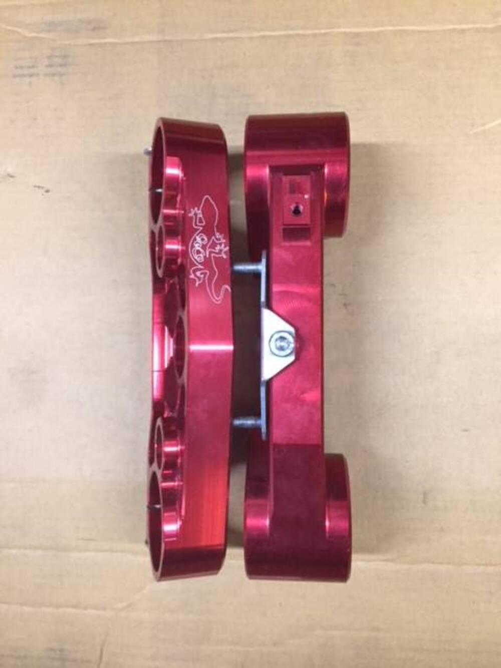 Piastre forcelle per CRF450X Geco (2)