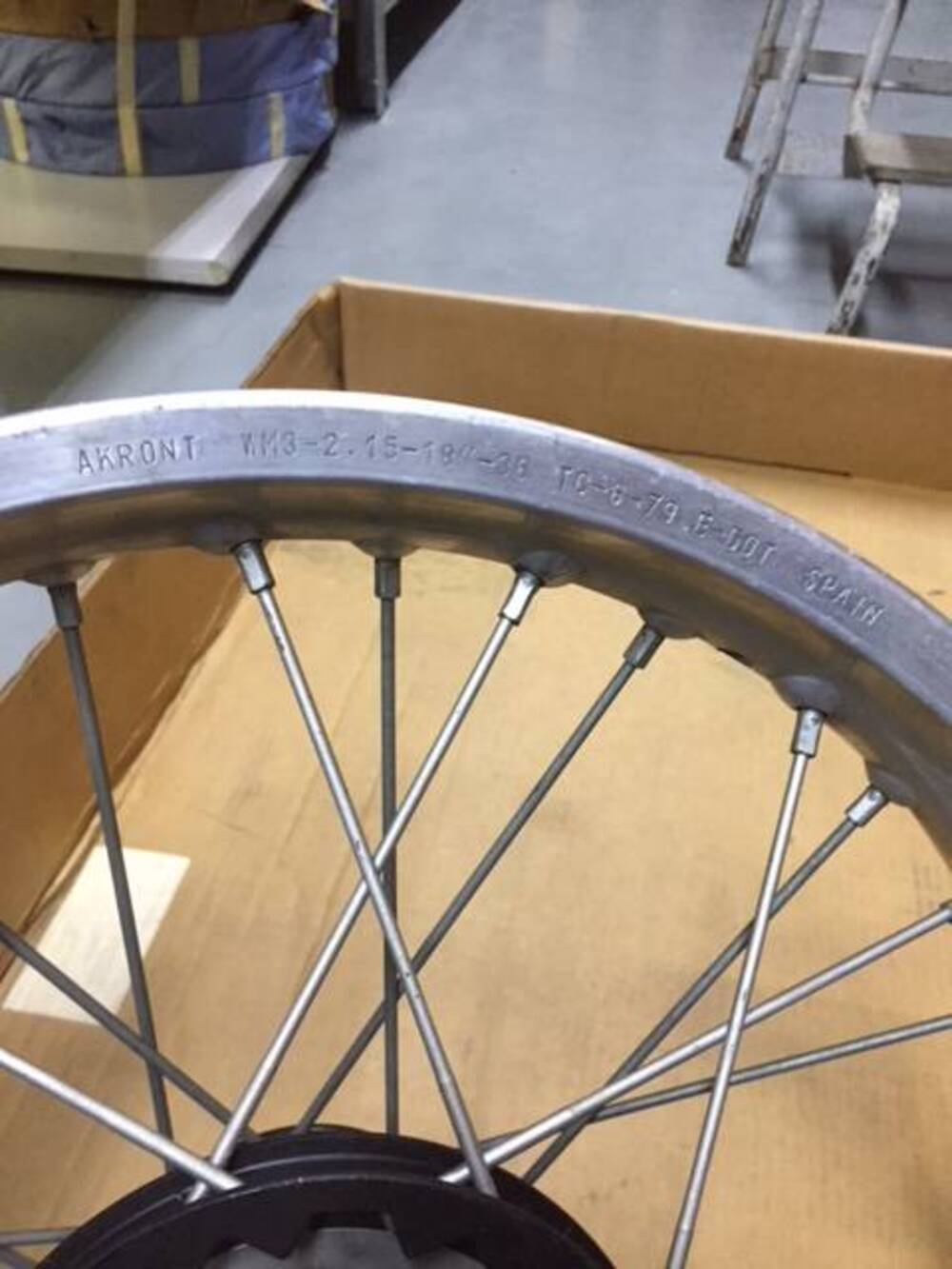 Ruota posteriore Fantic 125 Fantic Motor (4)