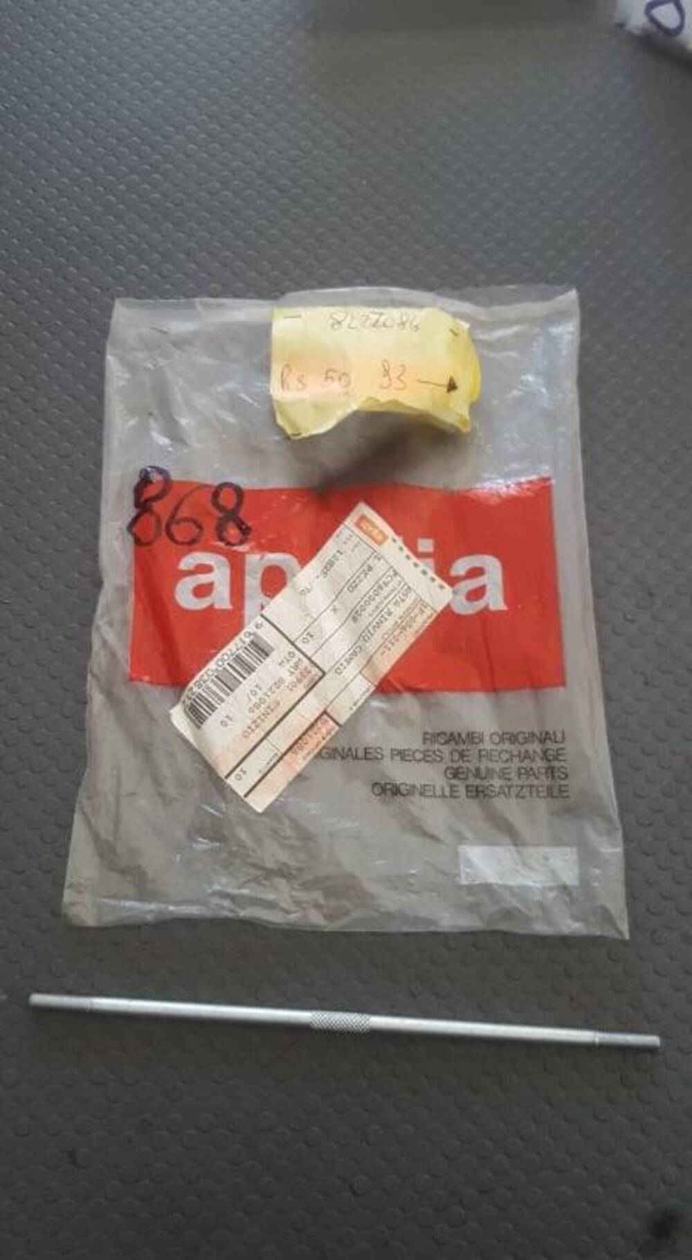ASTA RINVIO CAMBIO APRILIA RS 50 1993 1995