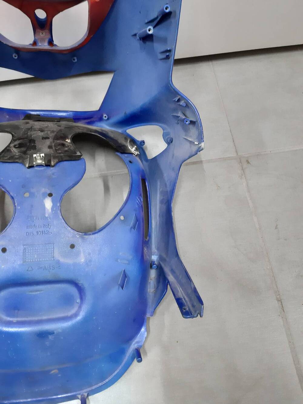 Scudo frontale Aprilia Sr 50 Blu (8)