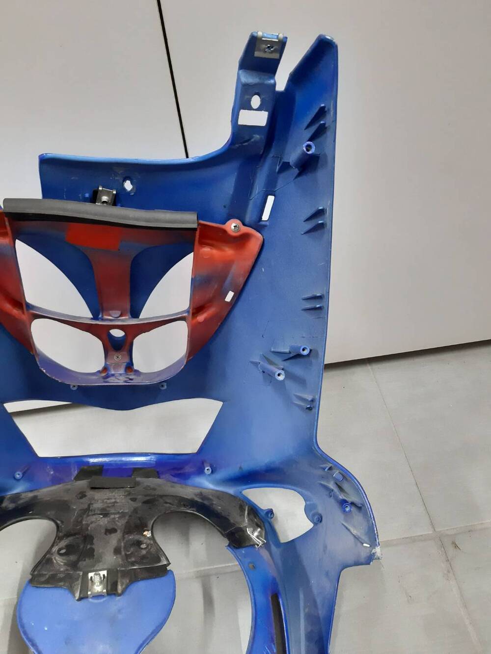 Scudo frontale Aprilia Sr 50 Blu (9)