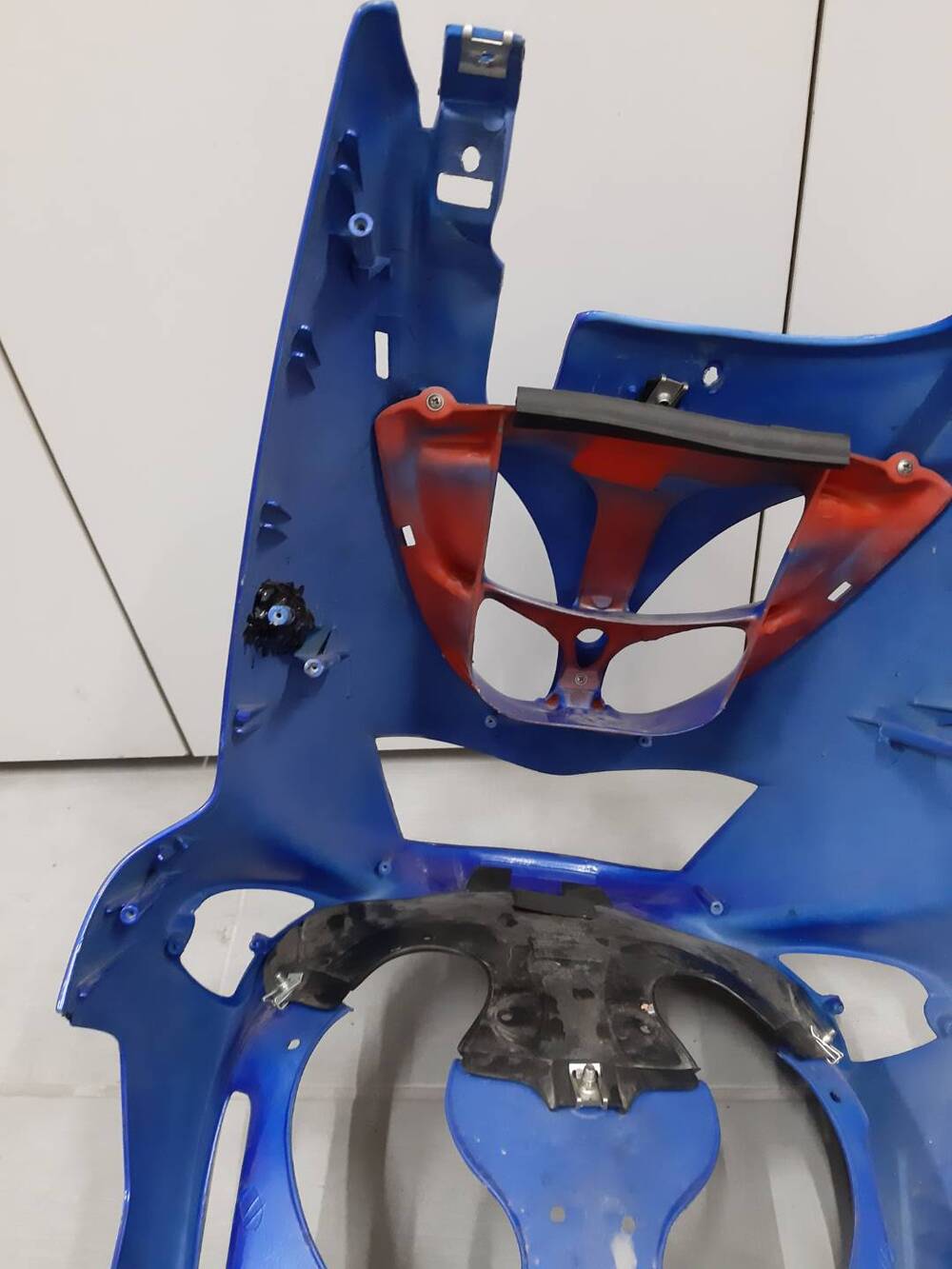 Scudo frontale Aprilia Sr 50 Blu (10)