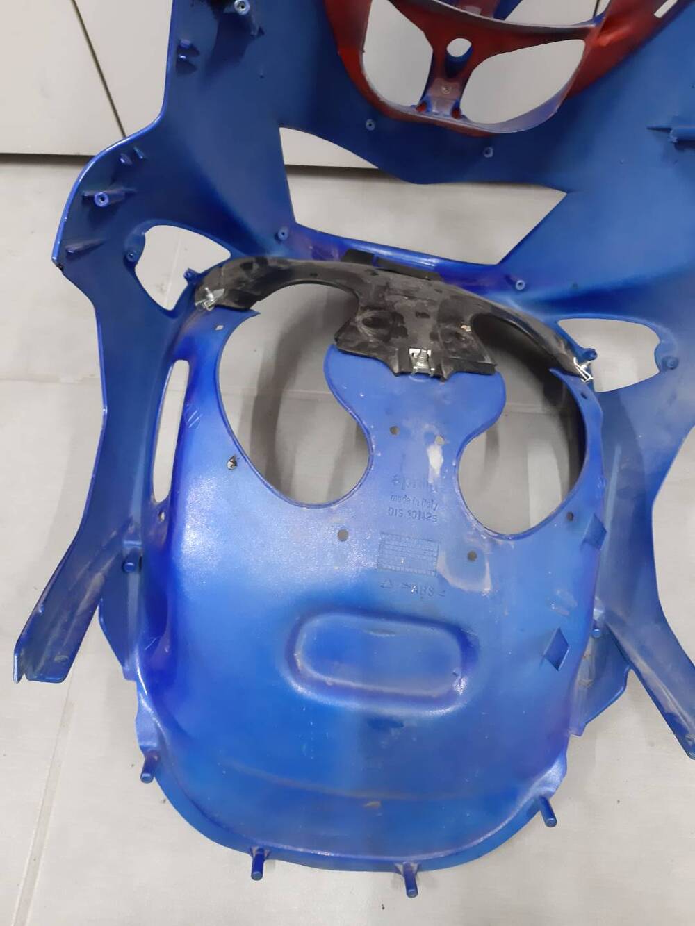 Scudo frontale Aprilia Sr 50 Blu (11)