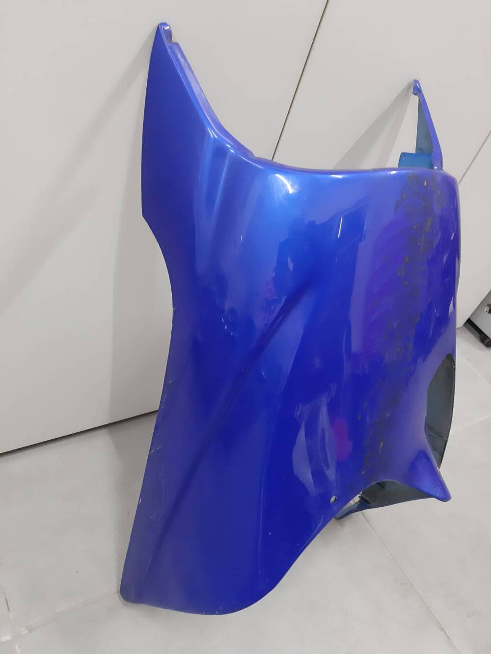 Carena inferiore puntuale Aprilia Sr 50 blu (2)