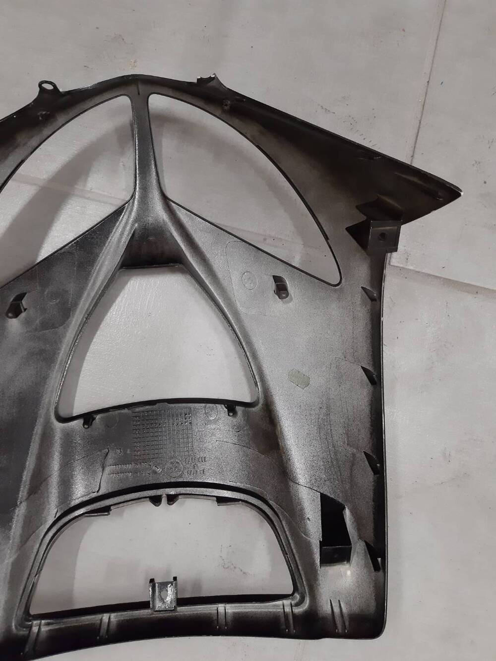 Carena anteriore nera Peugeot speedfight 50 (5)