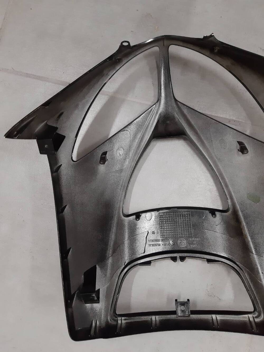 Carena anteriore nera Peugeot speedfight 50 (6)