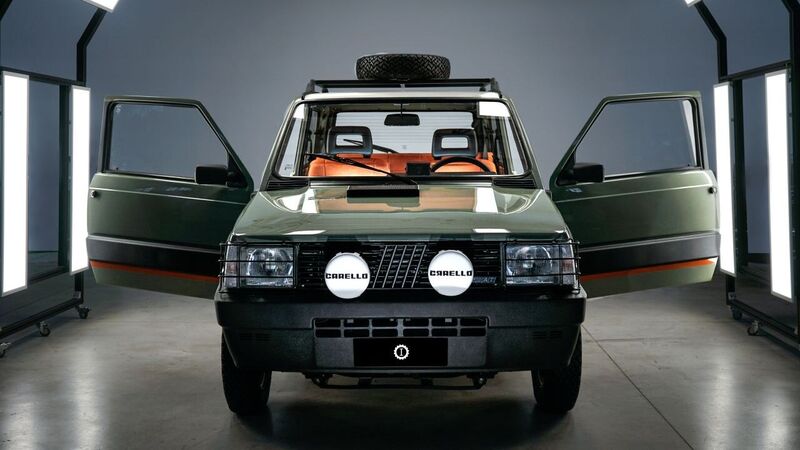 Pandina Jones, la Panda 4x4 &ldquo;classica&rdquo; ed elettrica di Garage Italia 