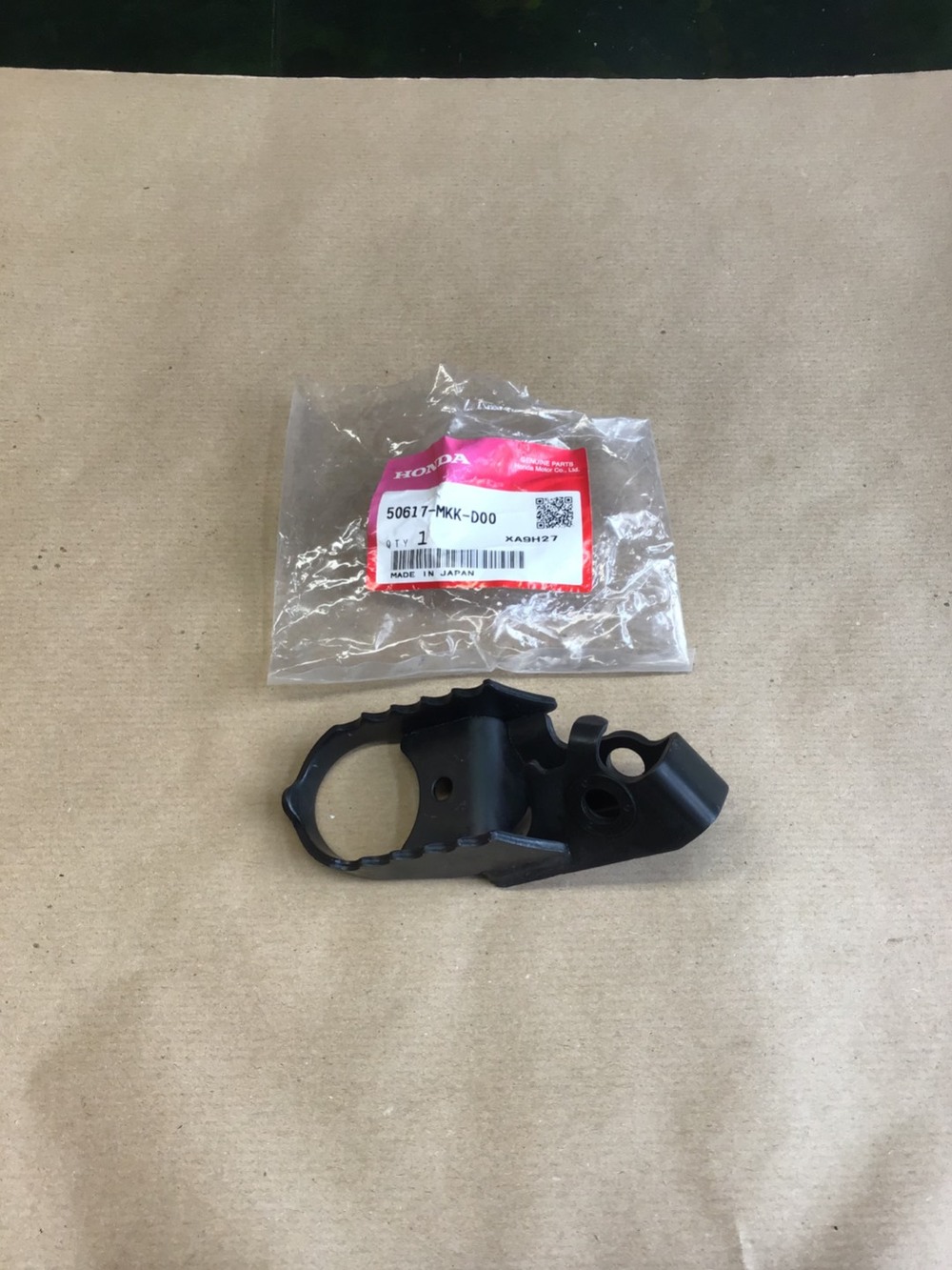 Pedalina pilota Honda crf1000L adventure