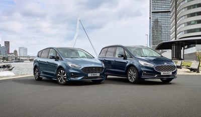 Ford S-Max e Galaxy, dal 2021 saranno anche ibride