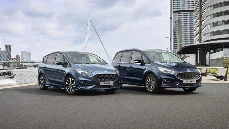 Ford S-Max e Galaxy, dal 2021 saranno anche ibride