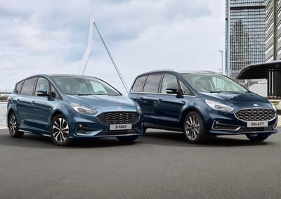 Ford S-Max e Galaxy, dal 2021 saranno anche ibride