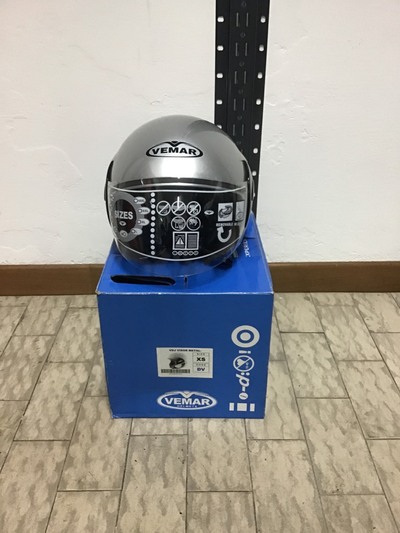 Casco Vemar VDJ visor metal