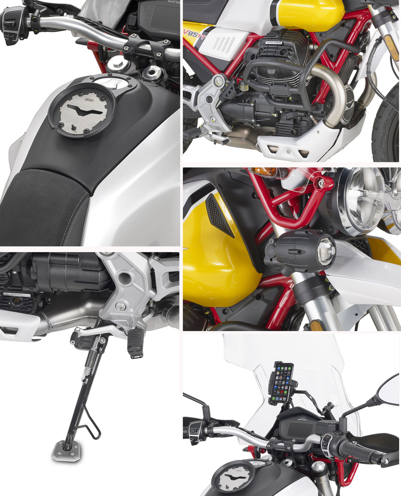 GIVI: allestimento per la Moto Guzzi V85 TT