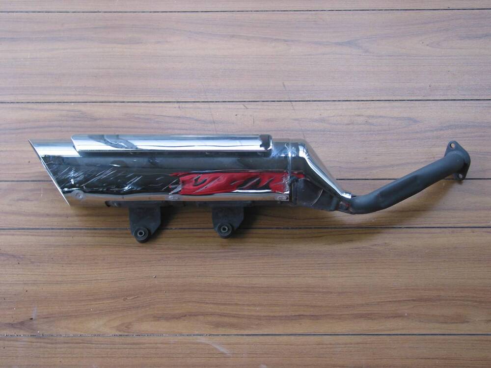 Marmitta silenziatore Suzuki Burgmann 400 (2)