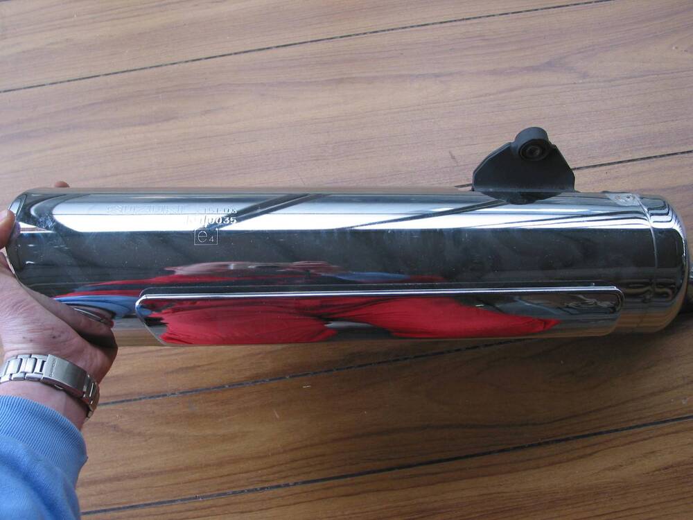 Marmitta silenziatore Suzuki Burgmann 400